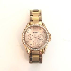 Women’s Rosegold Fossil Watch